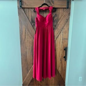 Azazie Raine Burgundy Dress - S